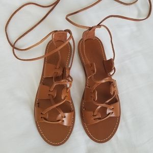 Madewell leather gladiator sandals